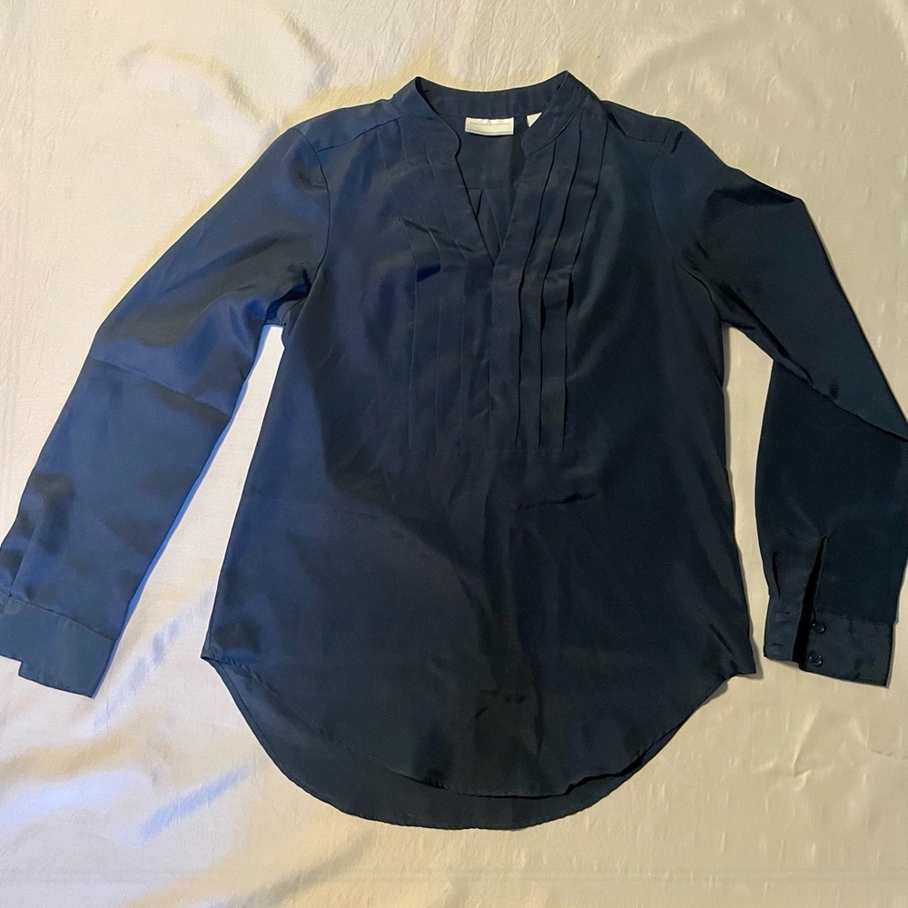 Navy Blouse